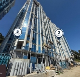 Ход строительства дома № 2, 3 этап в ЖК Южное море -