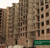 Ход строительства дома № 1.3 в ЖК Плодово-Ягодный -