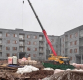 Ход строительства дома 1 в ЖК На ул. Чехова -