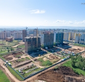Ход строительства дома 5 в ЖК Аллея Парк -