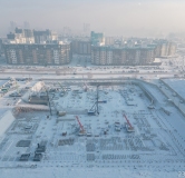 Ход строительства дома 1, 1 этап в Сити-квартал ДАО -