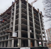 Ход строительства дома 35 в ЖК Гулливер -