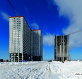 Ход строительства дома 14 в ЖК Парк Патриот -