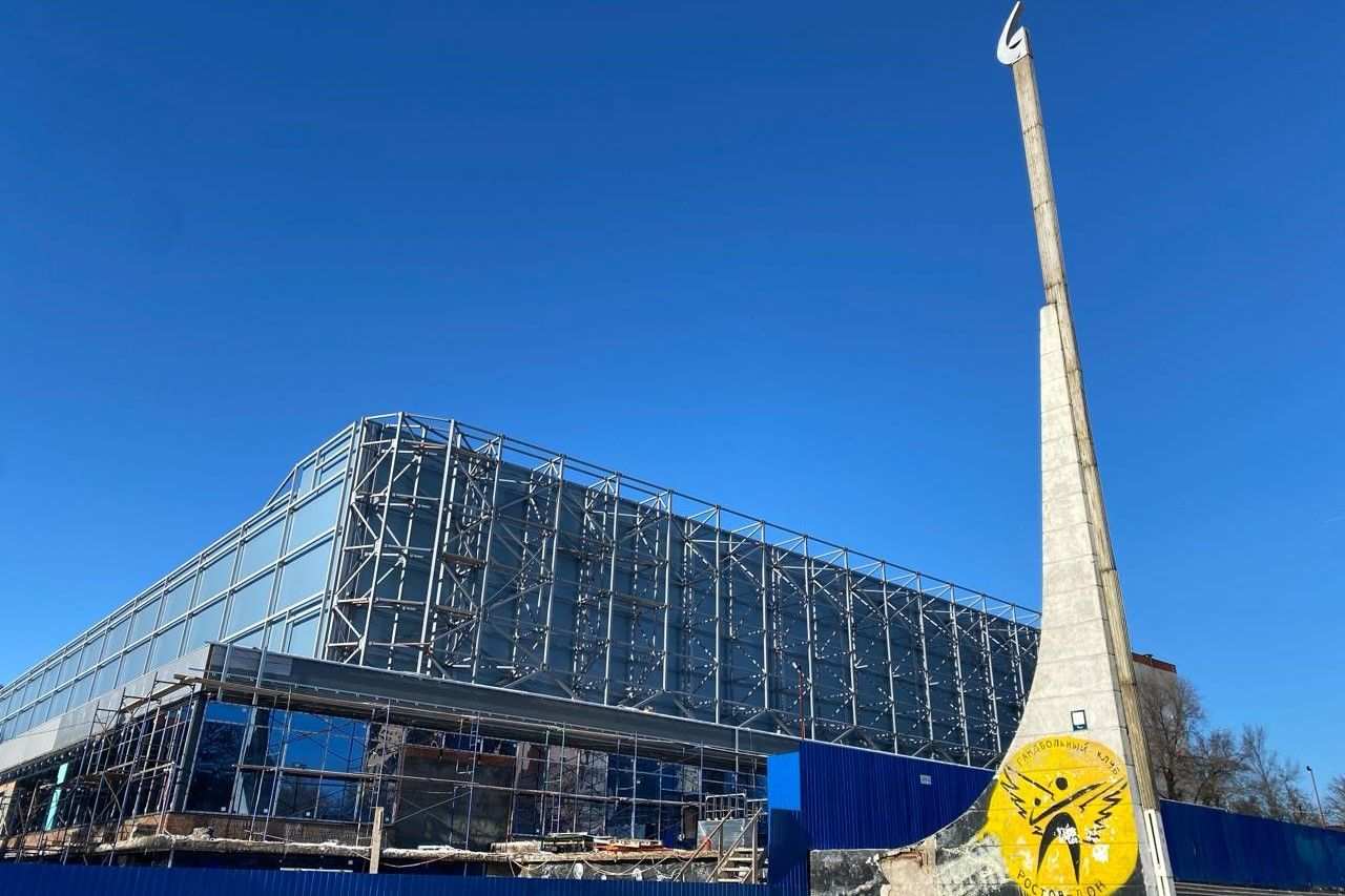 Реконструкция здания Дворца спорта выполнена на 55% в Ростове-на-Дону - фото 1