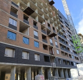 Ход строительства дома 3, секция 1,2 в ЖК Поколение -