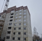 Ход строительства дома 1 в ЖК Жемчужина -