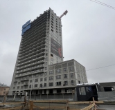 Ход строительства дома 54 в ЖК Интро -