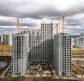 Ход строительства дома 1 в ЖК Толк Академический -