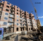 Ход строительства дома поз. Л1.5 в ЖК Greenwood (Гринвуд) -