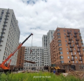 Ход строительства дома 1.1 в ЖК Покровский -