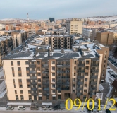 Ход строительства дома № 3 корпус 1 в ЖК Новоостровский -