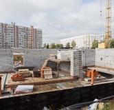 Ход строительства дома 2 в ЖК Калина -