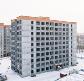Ход строительства дома ГП-15 в ЖК Краснолесье -