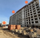 Ход строительства дома 37 в ЖК Авиатоr -