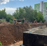 Ход строительства дома 18 в ЖК По ул. Красноводская -