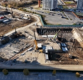 Ход строительства дома 10, корпус 2 в ЖК Остров-сад -