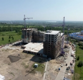 Ход строительства дома 1-4 в ЖК Зеленый Город -
