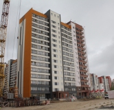 Ход строительства дома 12 в ЖК Приозерный -
