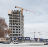 Ход строительства дома 2 в ЖК Динамика -