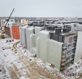 Ход строительства дома корпус 9, участок 92 в ЖК UP-квартал Пушкинский -
