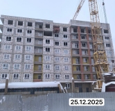 Ход строительства дома 42 в ЖК Дом Ливин -