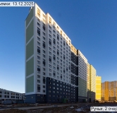 Ход строительства дома 134.1 в ЖК Ручьи -