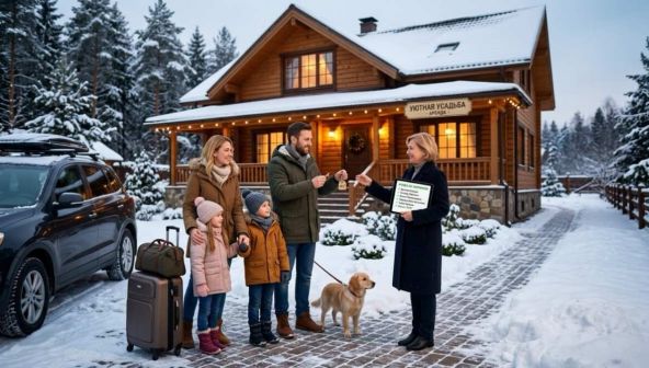 Как снять коттедж в Подмосковье на праздники без сюрпризов