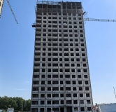 Ход строительства дома 2  (кв.3) в ЖК Город Природы -