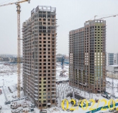 Ход строительства дома № 5.2 в ЖК Новоостровский -
