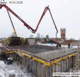 Ход строительства дома корпус 3.1 в ЖК Октябрьская Набережная -