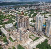 Ход строительства дома № 1 в ЖК Три Клёна -