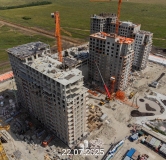 Ход строительства дома № 1457, ГП-72.102 в ЖК Мириады -