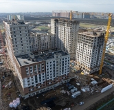 Ход строительства дома Литер 1, квартал 1.1 в ЖК Первое место -