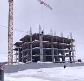 Ход строительства дома № 21 в ЖК Академический -