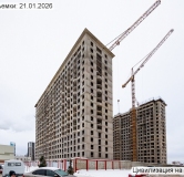 Ход строительства дома 9, корпус 2 в ЖК Цивилизация на Неве -