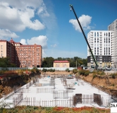 Ход строительства дома 75, корпус 3 в ЖК Румянский -