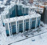 Ход строительства дома 1 в ЖК Самоцветы -