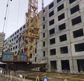 Ход строительства дома 2 в ЖК Лугометрия -