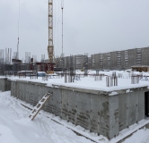 Ход строительства дома 1 в ЖК Александровский -