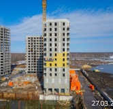 Ход строительства дома № 2 (1714) в ЖК Сибирский -