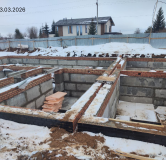 Ход строительства дома 12 (тип 1) в ЖК По ул. 40 лет Победы (Подстепки) -