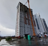 Ход строительства дома 6 в ЖК Уральский -