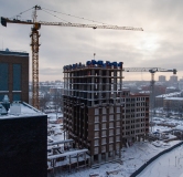 Ход строительства дома 4.1 в ЖК Пять Континентов -