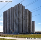 Ход строительства дома 15, корпус 353.1 в ЖК Цветной Город -