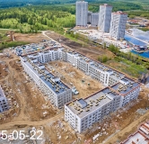 Ход строительства дома 3.1 в ЖК Центральный Парк -
