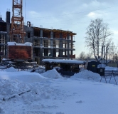 Ход строительства дома 101, 1 этап в ЖК Дом на семи холмах -