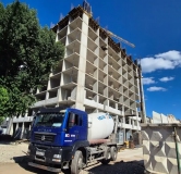 Ход строительства дома 1 в ЖК Люмен -