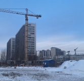 Ход строительства дома 36 в ЖК М36 -