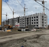 Ход строительства дома 28, 2 этап в ЖК Фламинго -