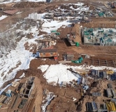 Ход строительства дома 6.7 в ЖК Паруса -